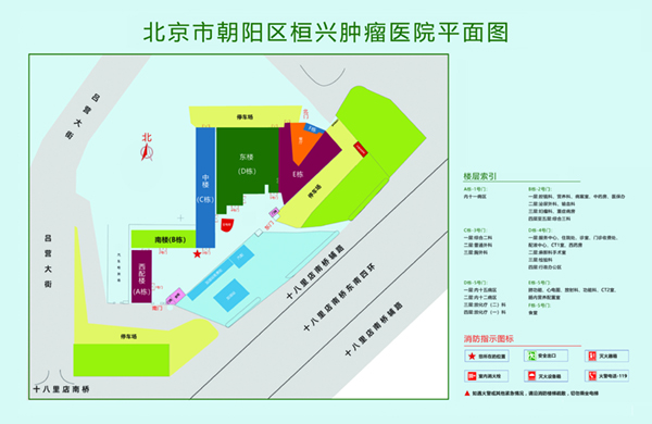 想让好多男人草北京市朝阳区桓兴肿瘤医院平面图